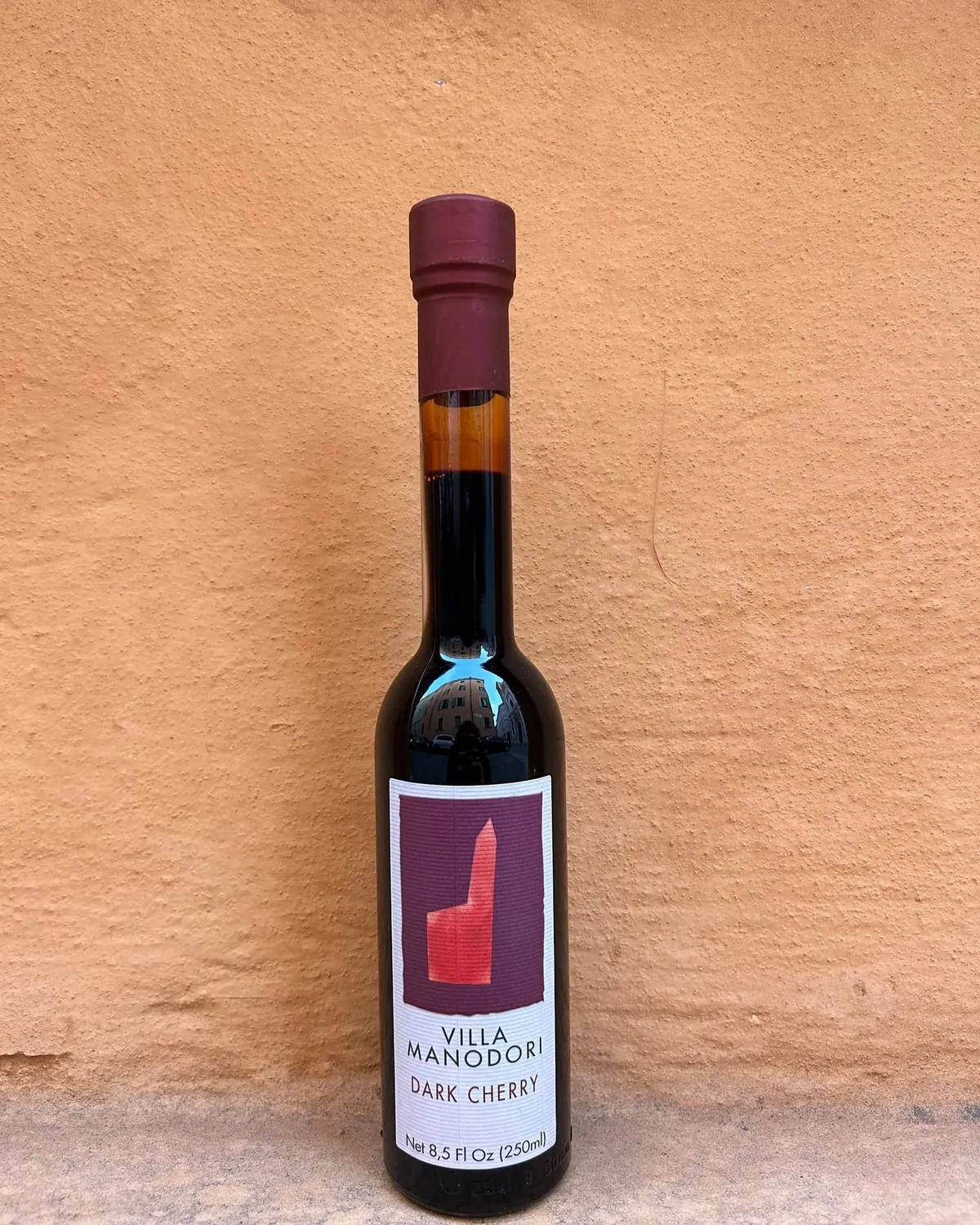 Dark Cherry bottle close-up